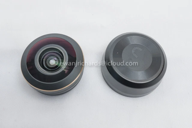 Lente ojo de pez ultra ancha Shiftcam para iPhone y otros teléfonos inteligentes. Publicación rápida y gratuita