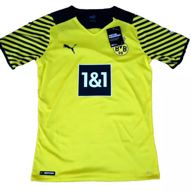 Puma BVB Borussia Dortmund Mens Large Home Soccer Jersey 759036 01