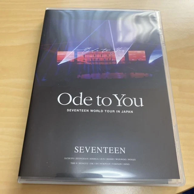 SEVENTEEN 'ODE TO You' In Japan DVD QG $179.57 - PicClick CA