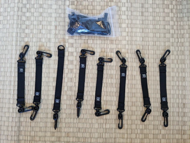 Tom Bihn Key Straps Bundle & Extra Zipper Pulls