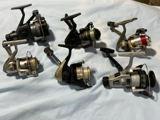 LOT OF (6) Spinning Reels - Shakespeare South Bend Abu Garcia