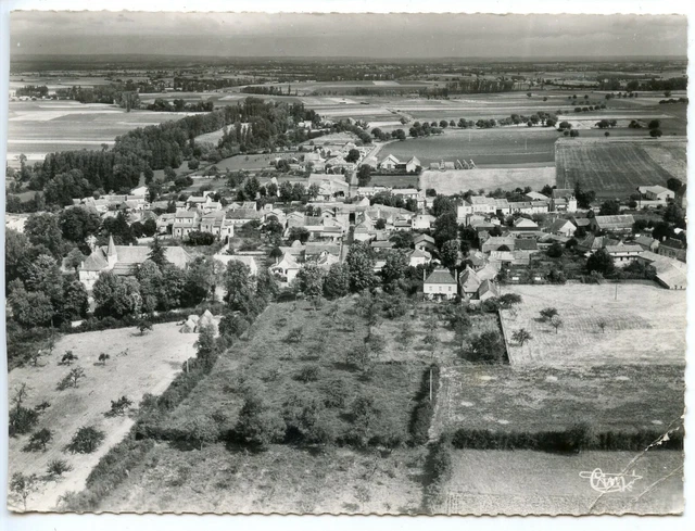 Cpsm / Postcard / Ally // Aerial General View Scuroles