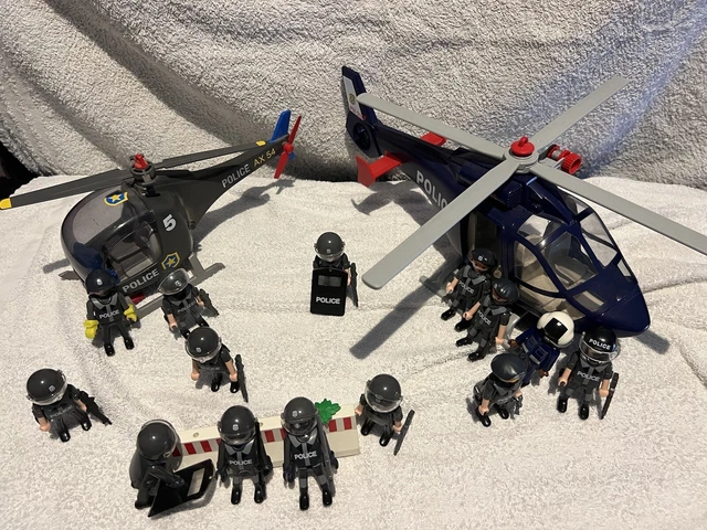 PLAYMOBIL LOT PERSONNAGES Police Sauveteur Et Autres EUR 15,00