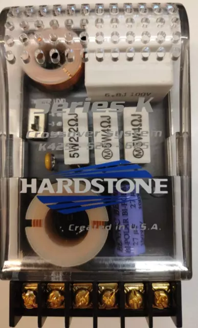 HARDSTONE Audio car  Series K - Coppia Filtri Crossover professionali