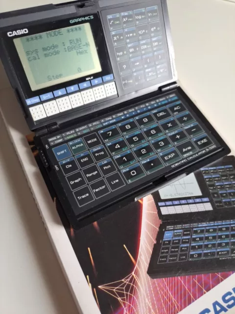 Casio FX-7500G Graphics Scientific Calculator + Manual