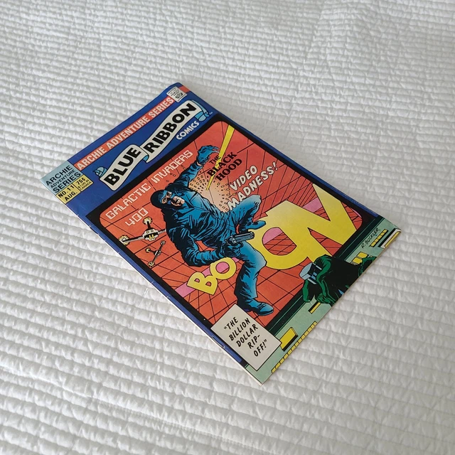 Blue Ribbon Comics, Galactic Invaders 400 #11 Archie Comics 1984 2