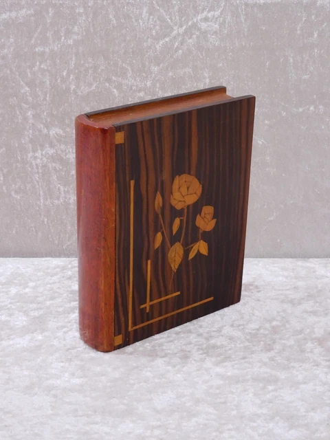 Boîte De Rangement Déguisée En Livre Vintage - Coffret Secret Pour Bijoux, Argent, Souvenirs (19x12,5x4,8 Cm)