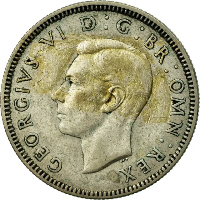 [#691736] Monnaie, Grande-Bretagne, George VI, Shilling, 1939, TTB, Argent, KM:8