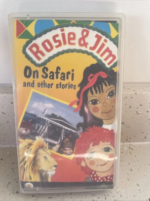 ROSIE AND JIM On Safari And Other Stories VHS Video Rare 31 87 rosie-and-jim-on-safari-and-other-stories-vhs-video-rare-31-87
