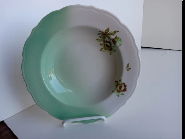 Union Pacific Railroad 9 1/8" Desert Flower Soup Bowl Syracuse China EUC