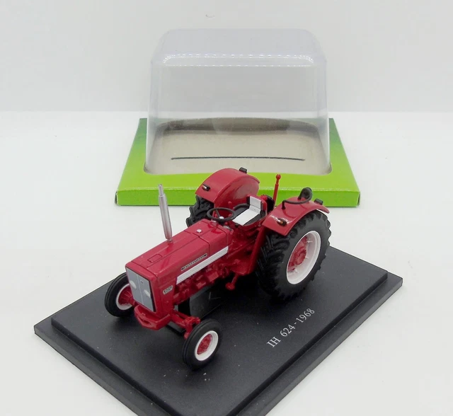 Gc3567 Universal Hobbies / Tracteur Ih 624 1968 Rouge 1/43