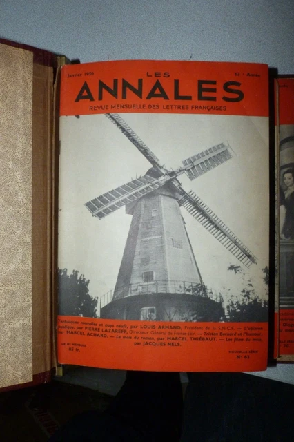 Revue mensuelle des lettres françaises - lot de 47 Numéros