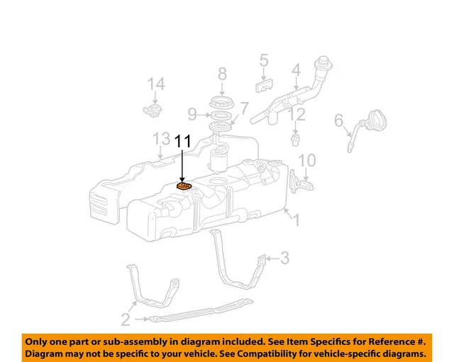 FORD OEM 0407 E150Fuel Tank Vent Valve 4C2Z9B593AB EUR 20,18