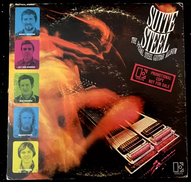 SUITE STEEL-Emmons, Maness, Rhodes, Sneaky Pete and Young-VINYL MINT