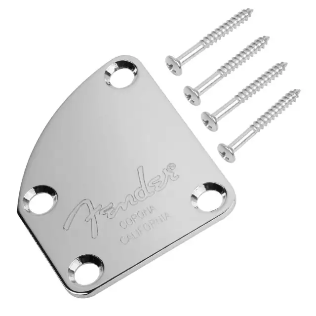 Fender Deluxe Series 4 Bolt Contoured Neck Plate Fit for Strat Delexe TL US IN