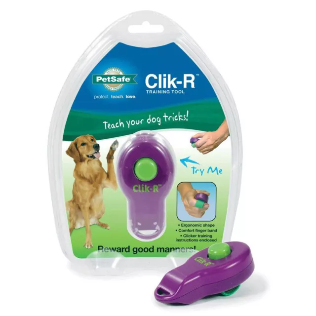 PetSafe Clik-R Training Tool, Obedience Aid, Clicker For Dogs - CLKR-RTL