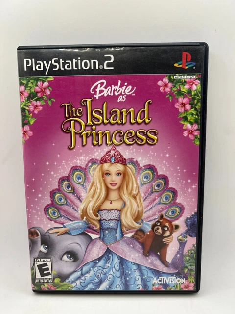 Barbie as The Island Princess PS2 PlayStation 2 Complete CIB Barbie as The Island Princess PS2 PlayStation 2 Complete CIB