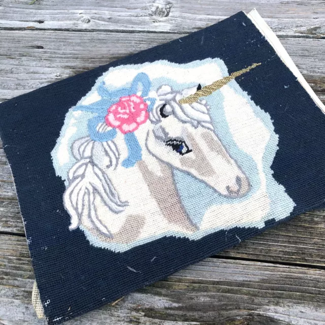 Kit de aguja de unicornio completado de colección