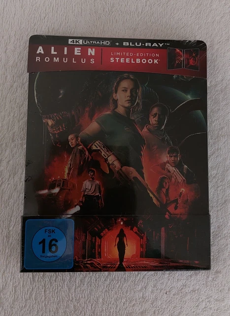 ALIEN ROMULUS LIMITED Steelbook Edition 4K UHD + Blu-ray Film Deutsch ...