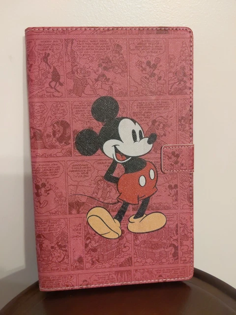 Vintage Pink Mickey Mouse iPad Folio Case