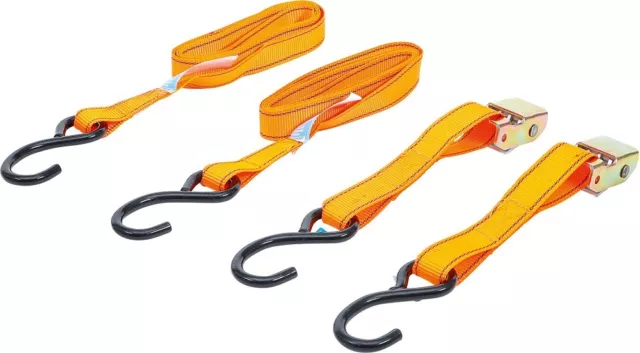 Set cinghie fai da te BGS, 2 m x 25 mm, 2 pezzi