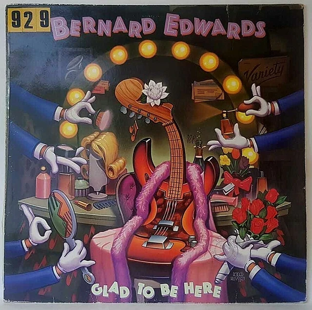 Bernard Edwards - Glad To Be Here - Vinyl Vg+/Vg