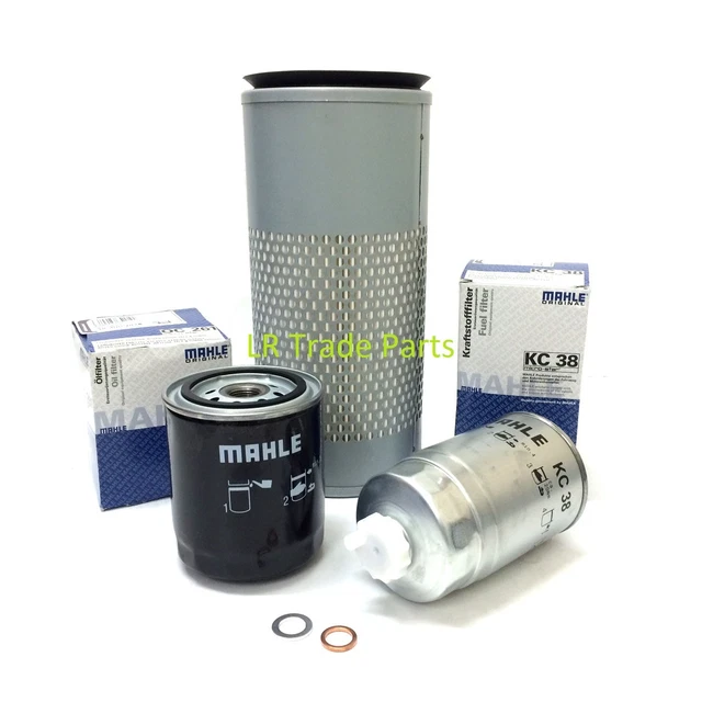 LAND ROVER DEFENDER 300Tdi Full Service Filter Kit Mahle Oil & Fuel