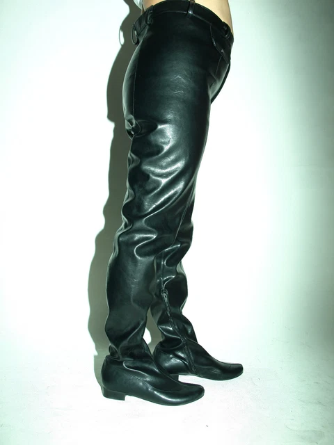 Bottes Vintage Bailly Taille 39 (1982) - Cuir Doré - Talons Hauts 7cm+ - Italie