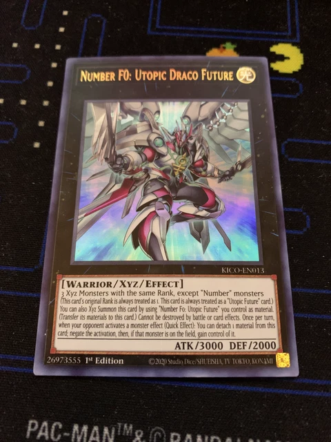 Yu-Gi-Oh! TCG Number F0: Utopic Draco Future King's Court KICO-EN013 1st Edition