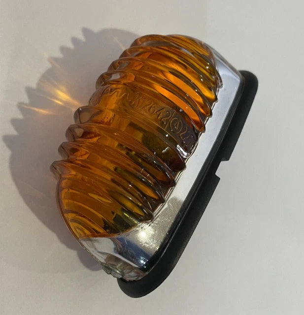 VINTAGE NOS HELLA Turn Signal Lamp Indicator Light K12642 Vw Yellow