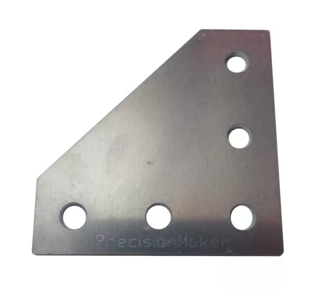 2020 Aluminium Right Bracket, Slot 6 Profile 20mm - 3D Printer CNC, Corner Plate