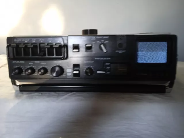 VINTAGE JVC 3060EU RADIO TV CASSETTE RECORDER stereo boombox raro Funzionante