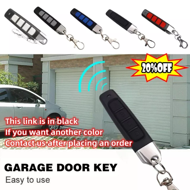 Smart Wireless Remote Control Duplicator Clone Car Key Garage Gate-Door-Opener