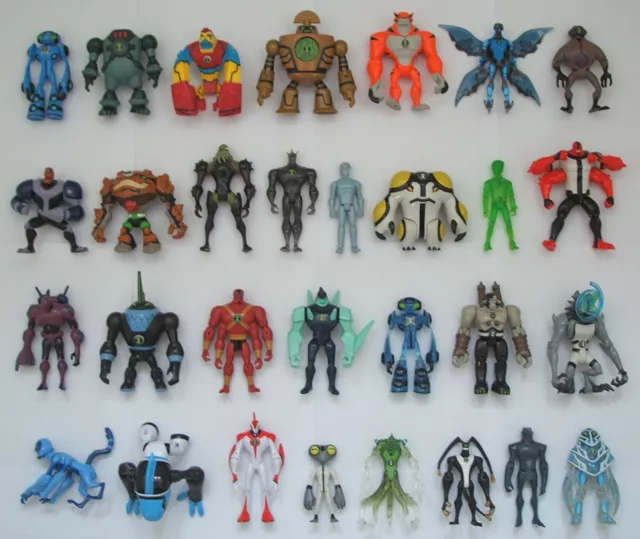 Ben 10 Alien Force 4 / 10cm Action Figures - Many To Choose From - All VGC