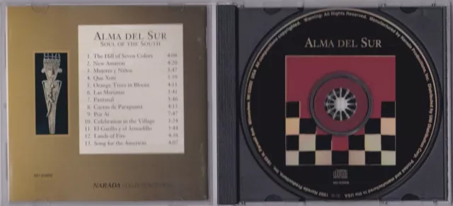Alma Del Sur - Eight Artists - CD (Narada ND63908) 2