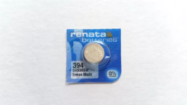 1x RENATA 394/SR936SW Watch Battery. EXPIRY 12/2024+ SWISS MADE. Post from MELB