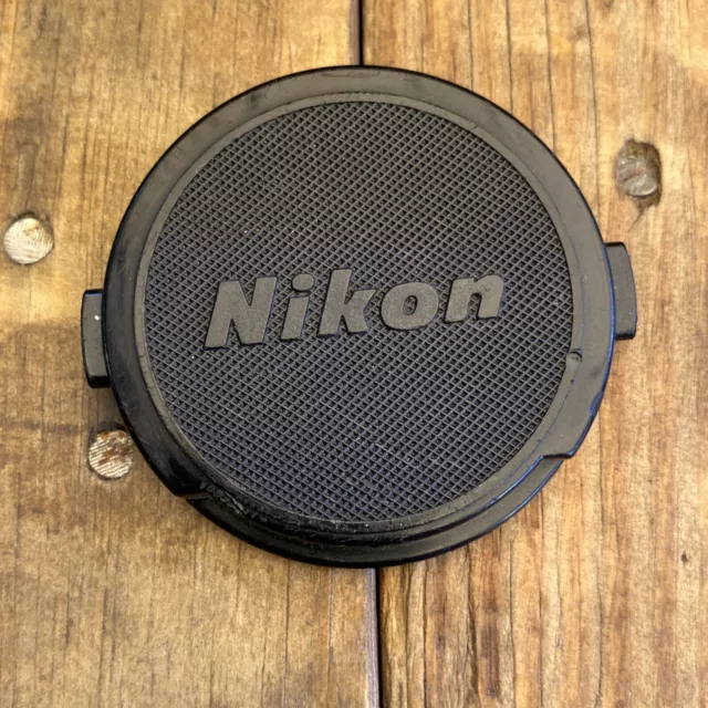 Tapa de lente frontal genuina Nikon 52 mm MF no Ai a presión