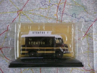 HY8 1/43 ELIGOR Hachettes CITROËN Type HY  carrosserie Le Bastard café STENTOR 