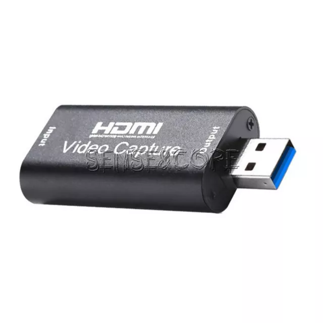 USB 3.0 1080P HDMI HD Video Capture Card Grabber Record for PS4 Game Live-Stream