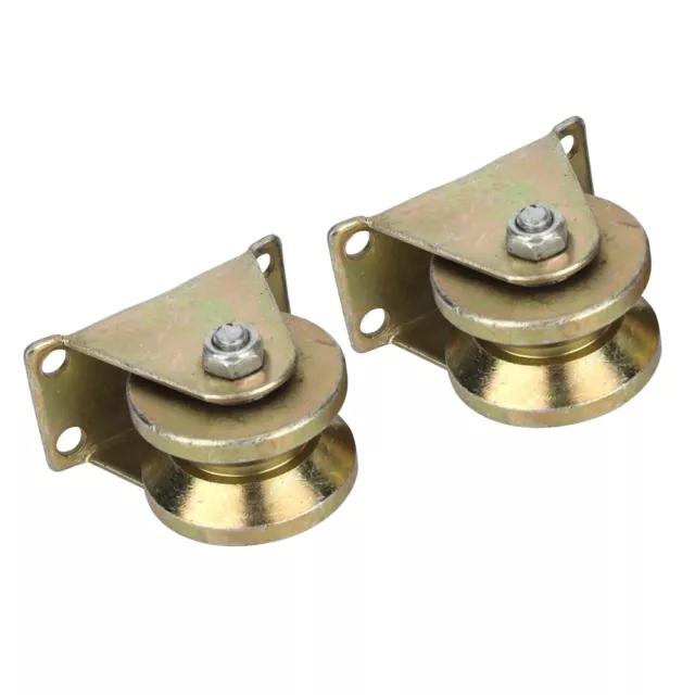 Sliding Gate Roller 2PCS V Pulley for Sliding Door Industrial Machine