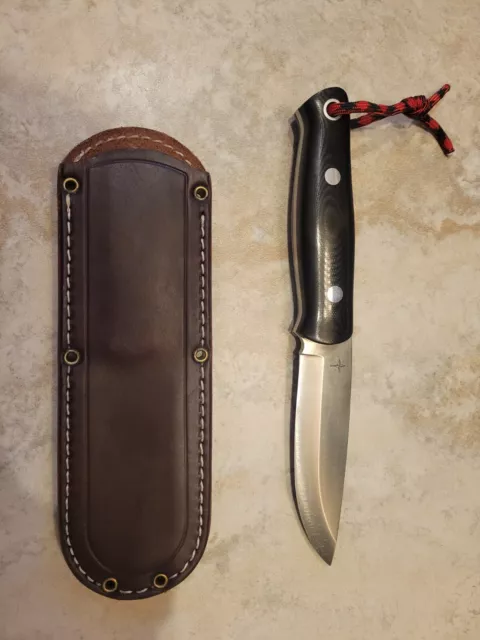 Bark River Bushcrafter 2 Cpm3v + Patriot Leather Sheath $$$