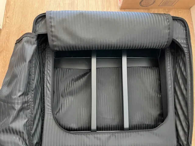 (2) Tumi 50” Deluxe Rolling Oversized Garment Bags Black Nylon Luggage 7