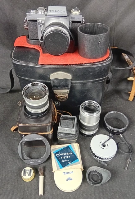 SAWYER'S MARK Ⅳ topcor F2.8 6cm CAMERA TOPCON RE Super Film with