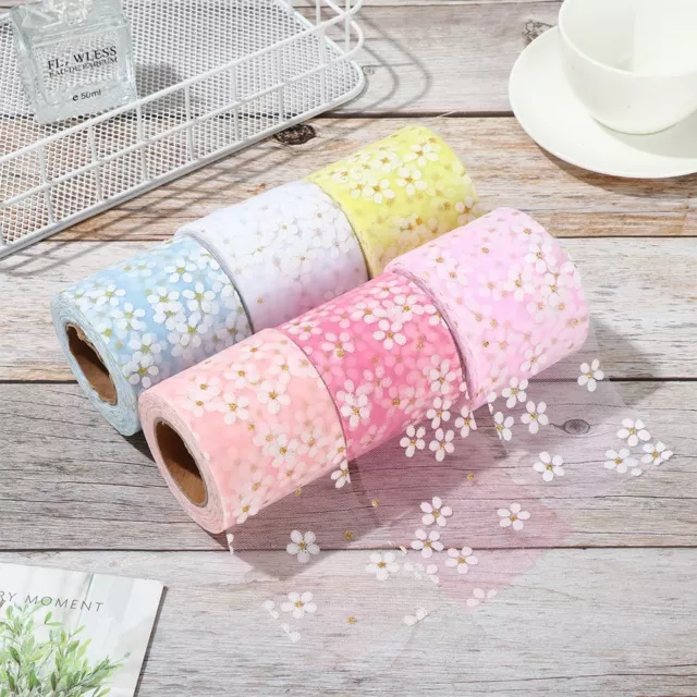 Pointed Hair Ornament Tape Roll DIY Crafts Handmade Accessories Mesh Weaves