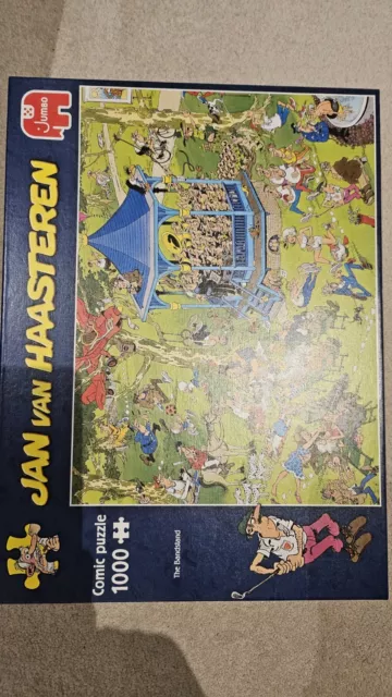 jan van haasteren 1000 piece jigsaws used, The Bandstand