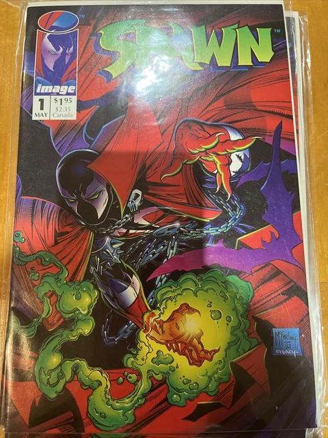 SPAWN #1 IMAGE COMICS May- 1992 FIRST PRINTING TODD McFARLANE
