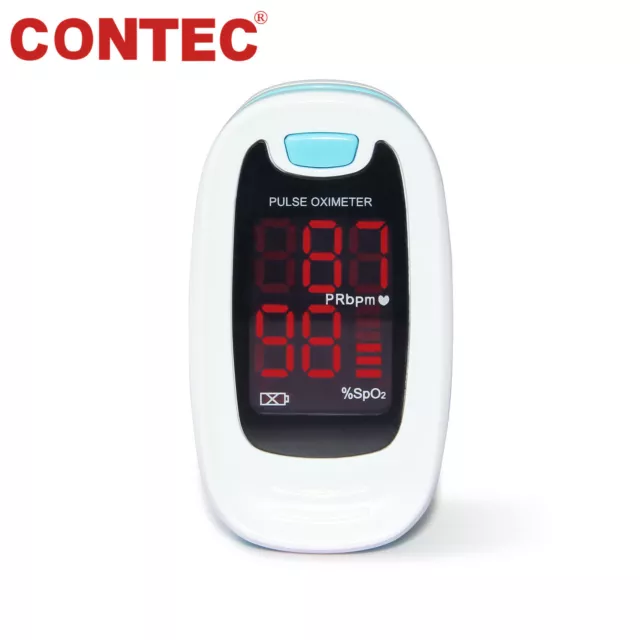 LED Pulse Oximeter SpO2 PR Fingertip Blood Oxygen Monitor Heart Rate home test