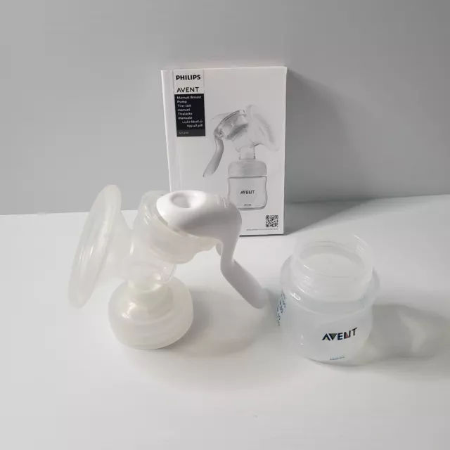 Philips AVENT Manual Breast Pump Natural Motion Compact Lightweight SCP430 As is