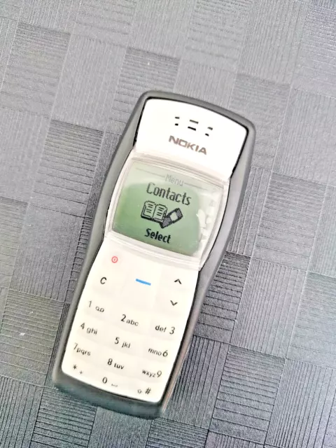 Original Nokia 1100 - Black (Unlocked) 2G Cellular Phone