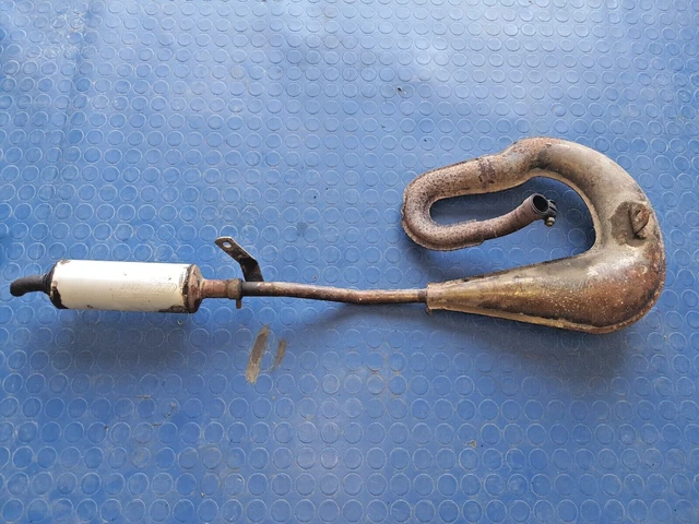 Scarico Proma Circuit In Alluminio Per Vespa E Piaggio Ciao / Bravo, Maggior Potenza E Sound